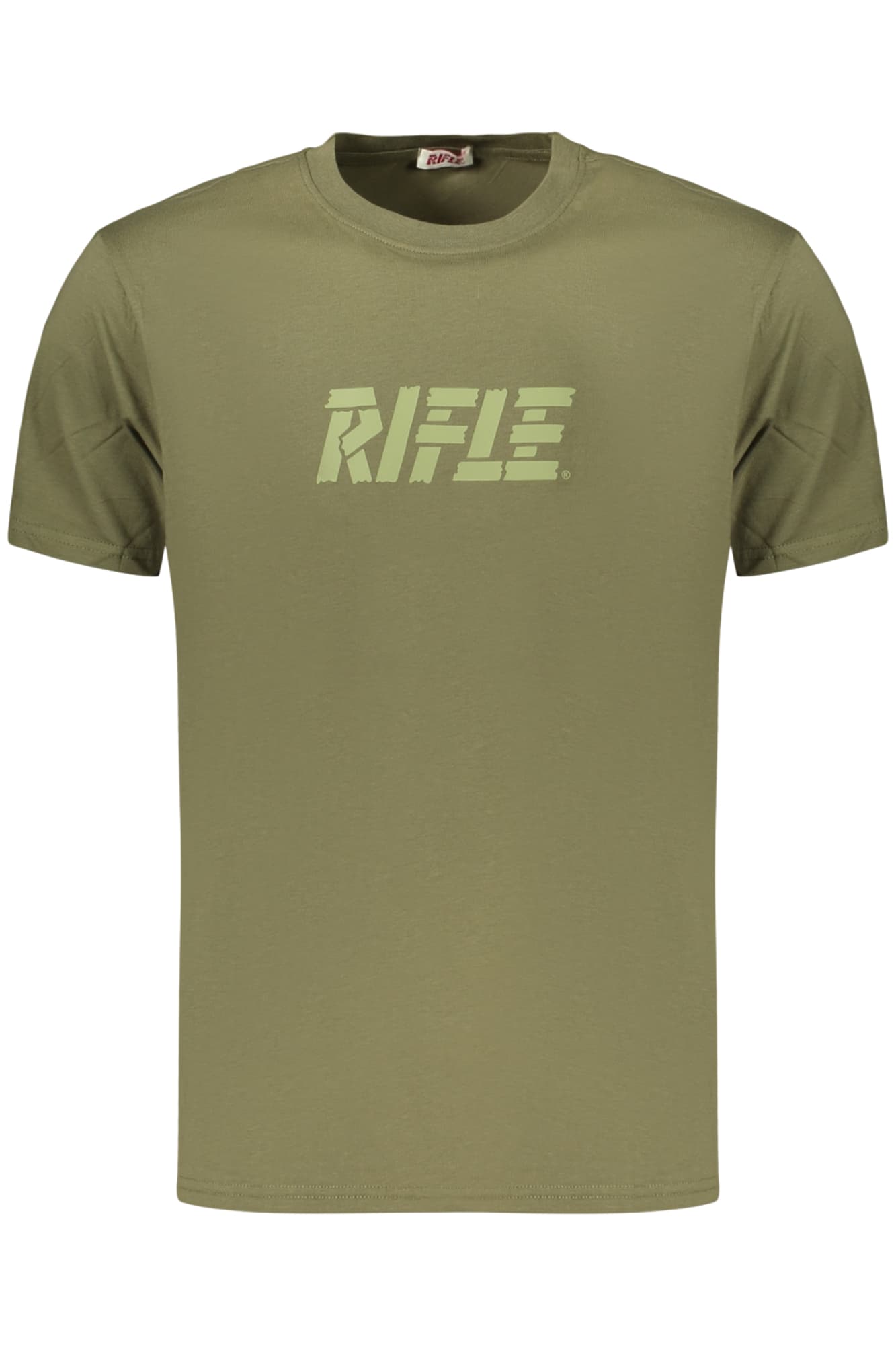 RIFLE T-SHIRT MANICHE CORTE UOMO VERDE - Immagine principale