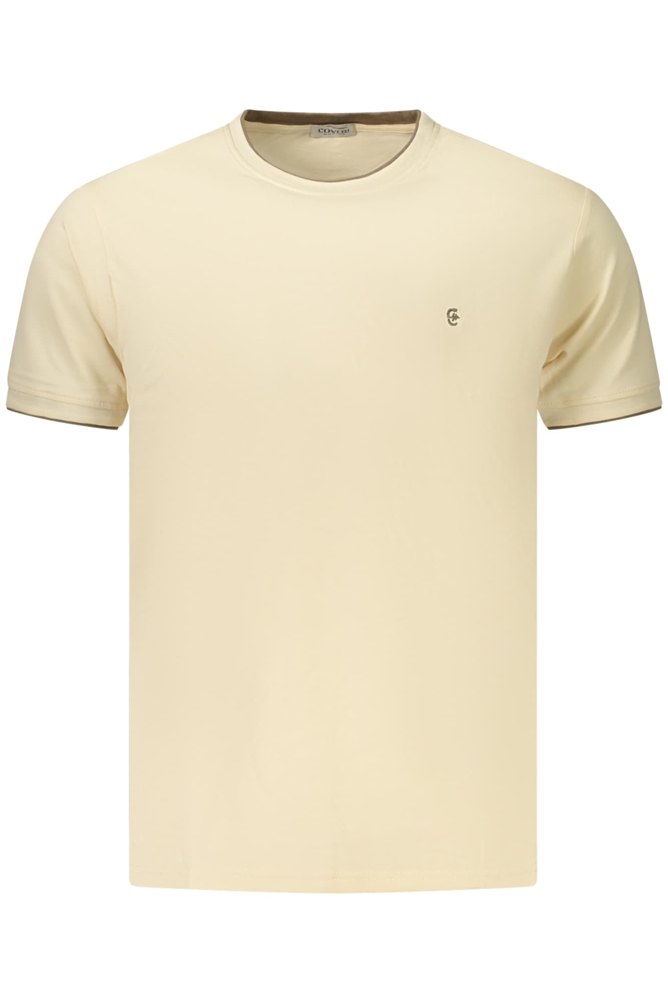 COVERI MOVING T-SHIRT MANICHE CORTE UOMO BEIGE - Immagine principale