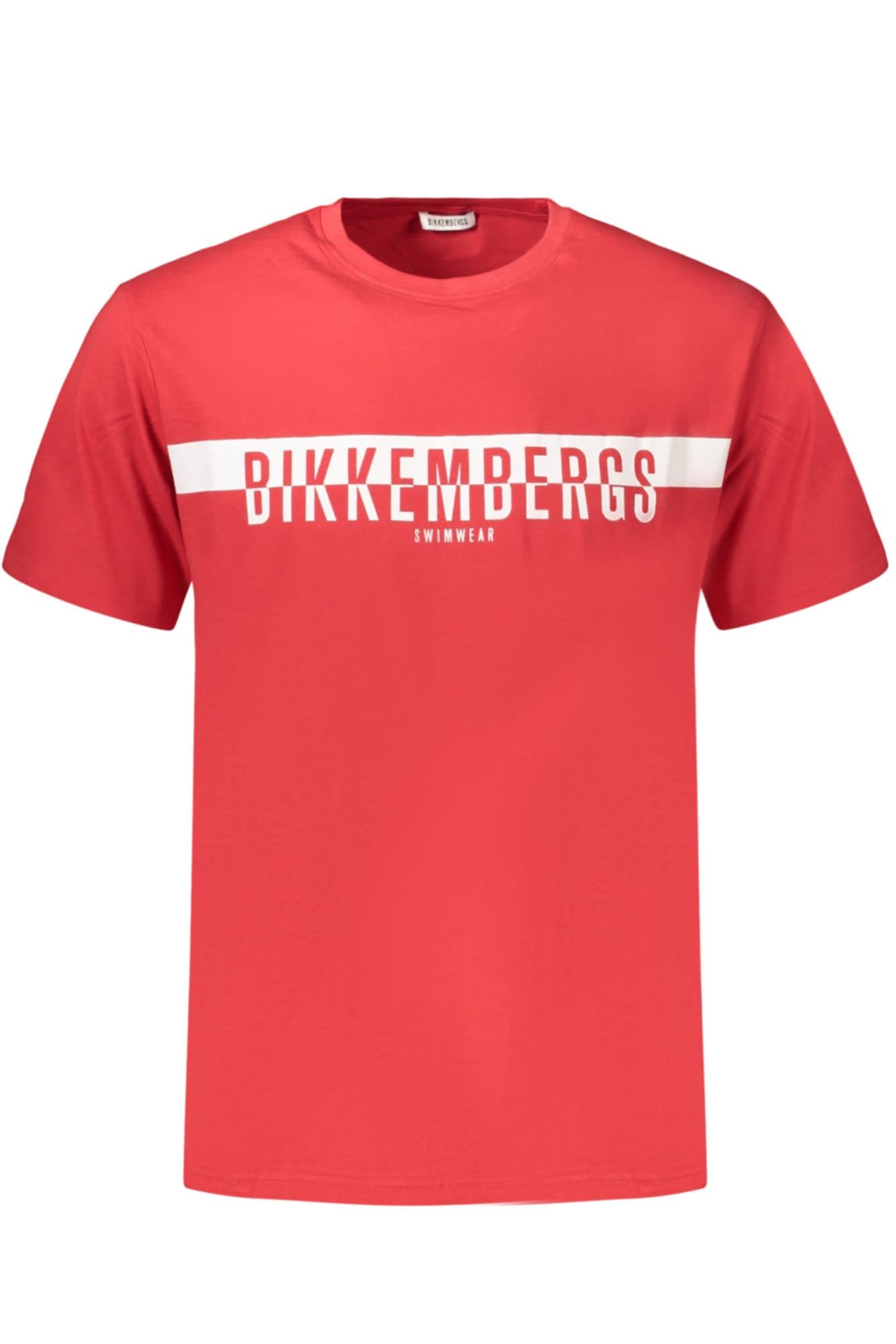 BIKKEMBERGS T-SHIRT MANICHE CORTE UOMO ROSSO - Immagine principale
