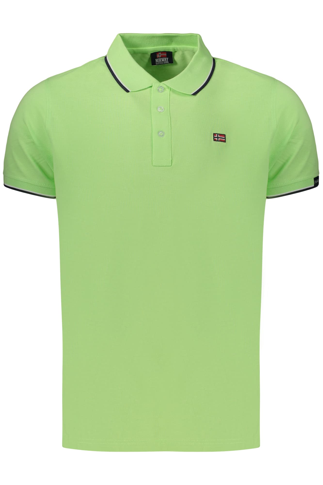 NORWAY 1963 POLO MANICHE CORTE UOMO VERDE - Immagine principale