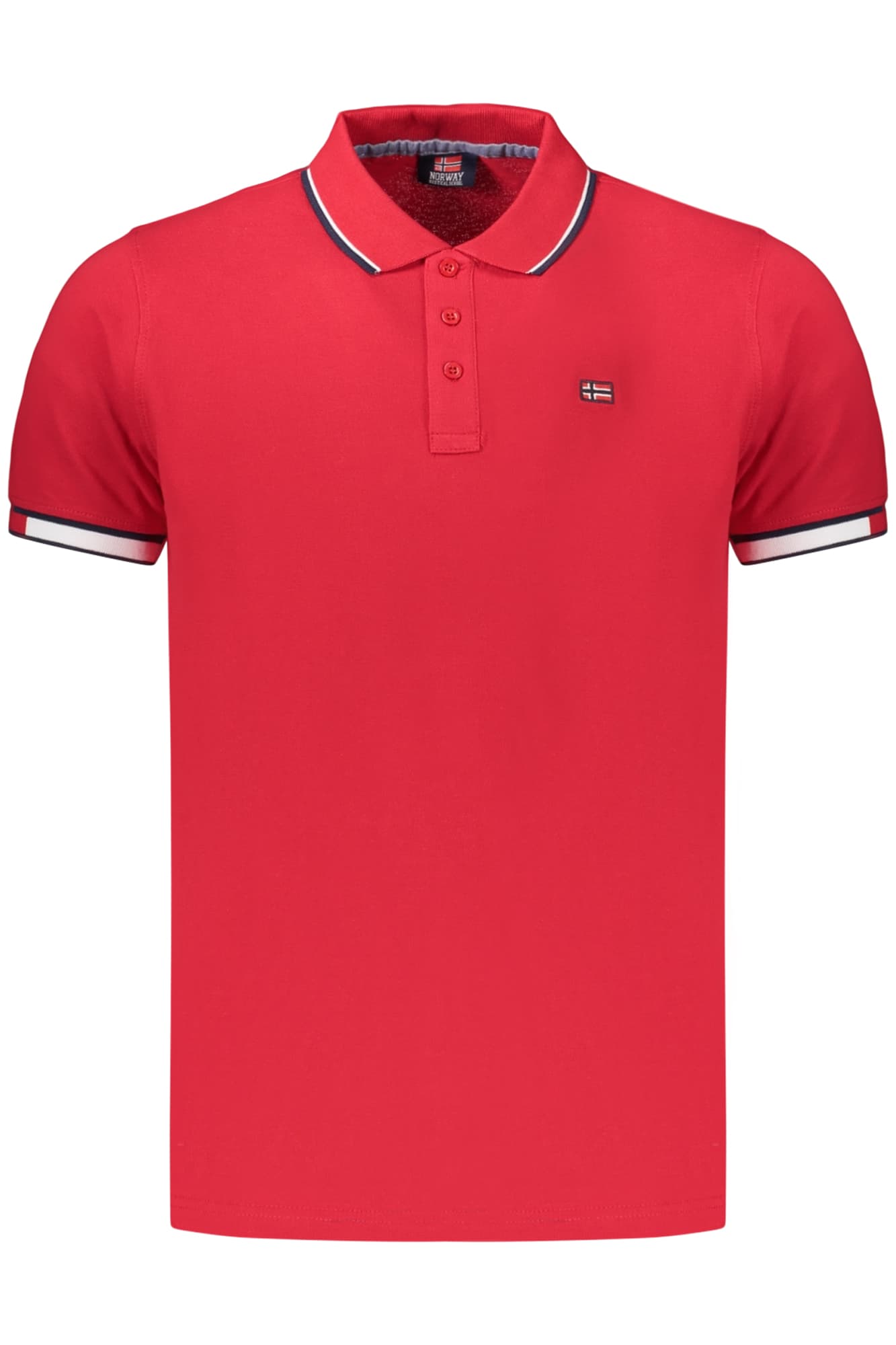 NORWAY 1963 POLO MANICHE CORTE UOMO ROSSO - Immagine principale