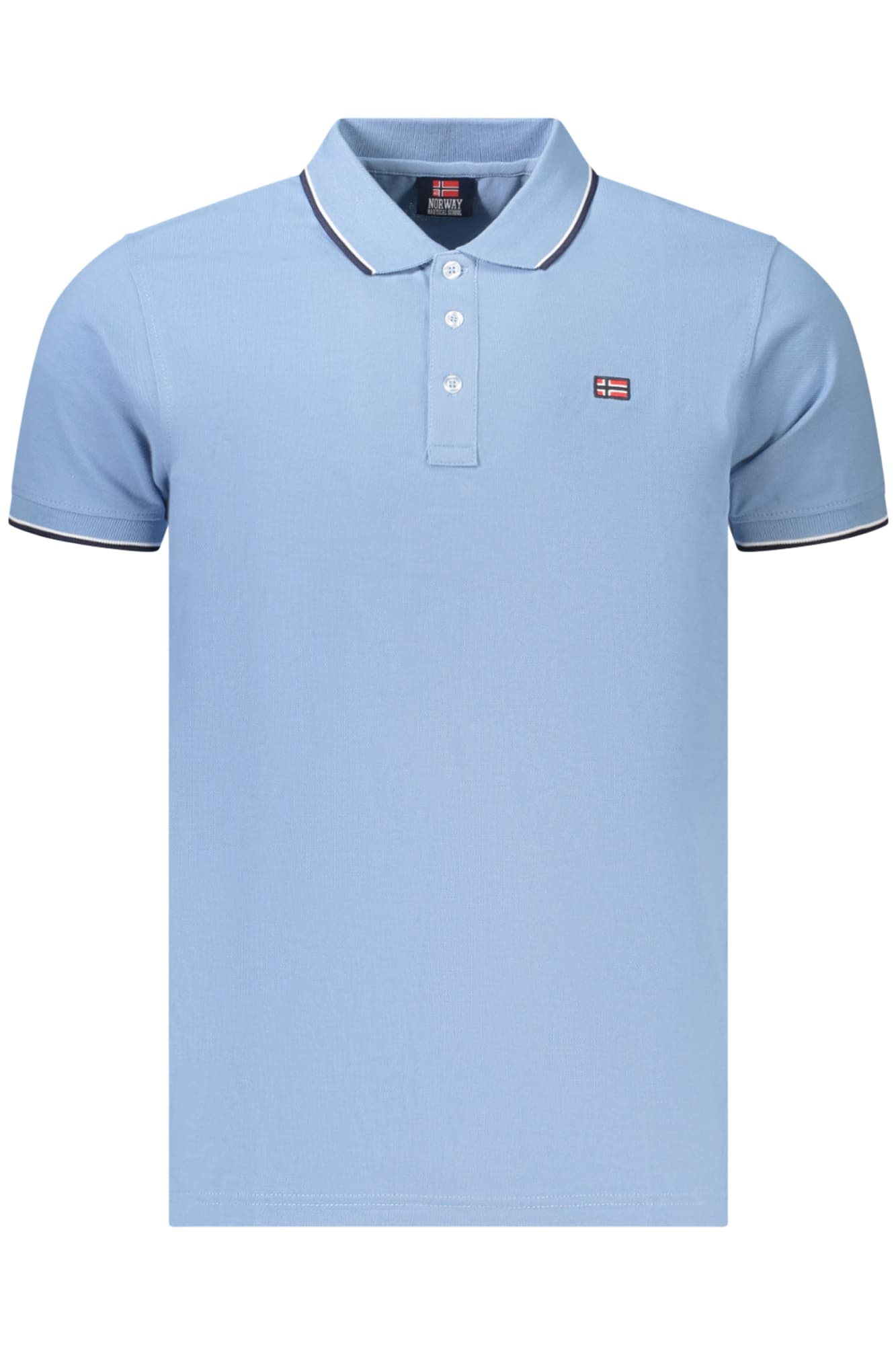 NORWAY 1963 POLO MANICHE CORTE UOMO AZZURRO - Immagine principale