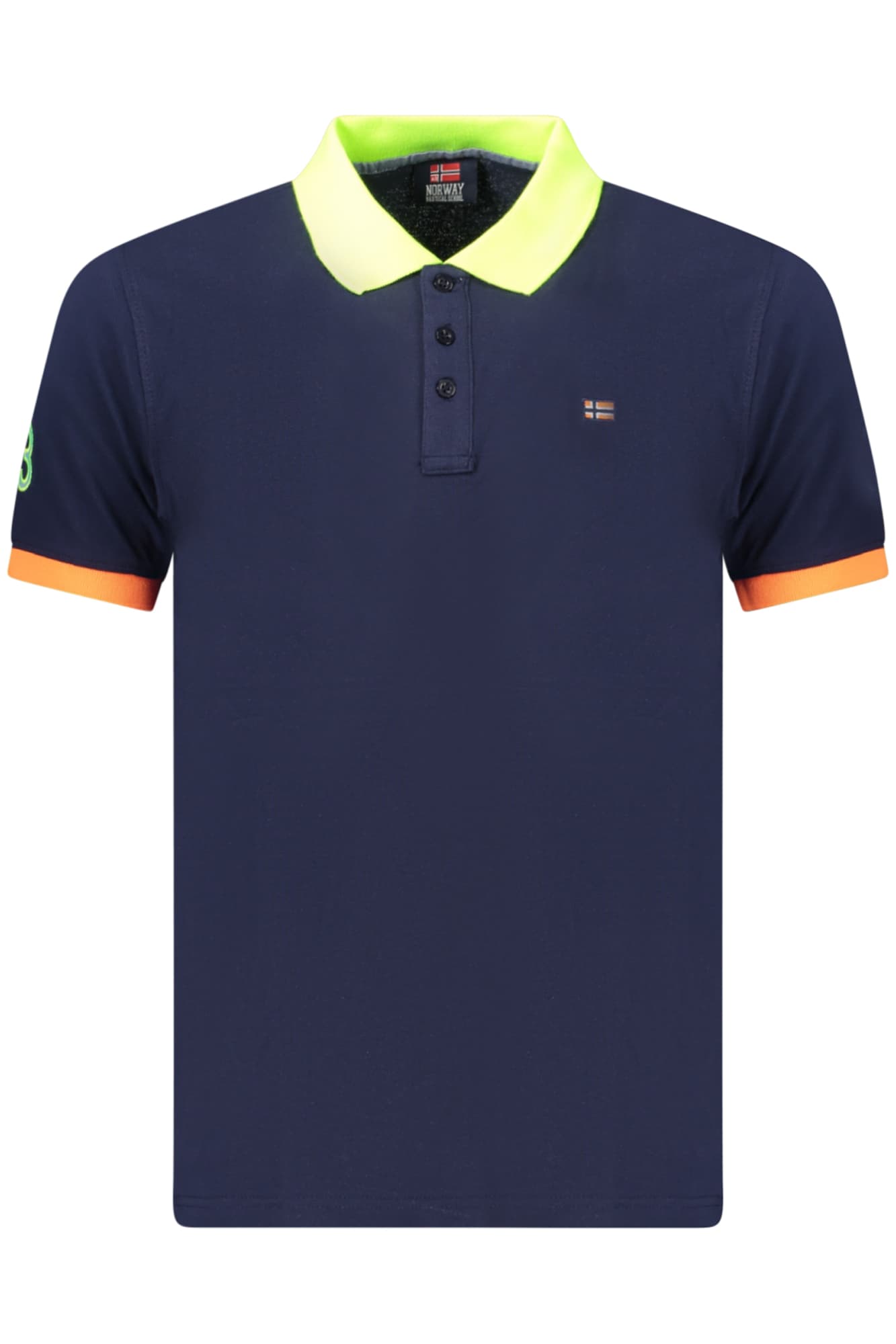 NORWAY 1963 POLO MANICHE CORTE UOMO BLU - Immagine principale