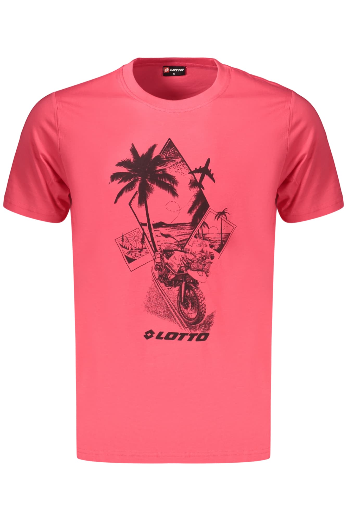 LOTTO T-SHIRT MANICHE CORTE UOMO ROSSO - Immagine principale