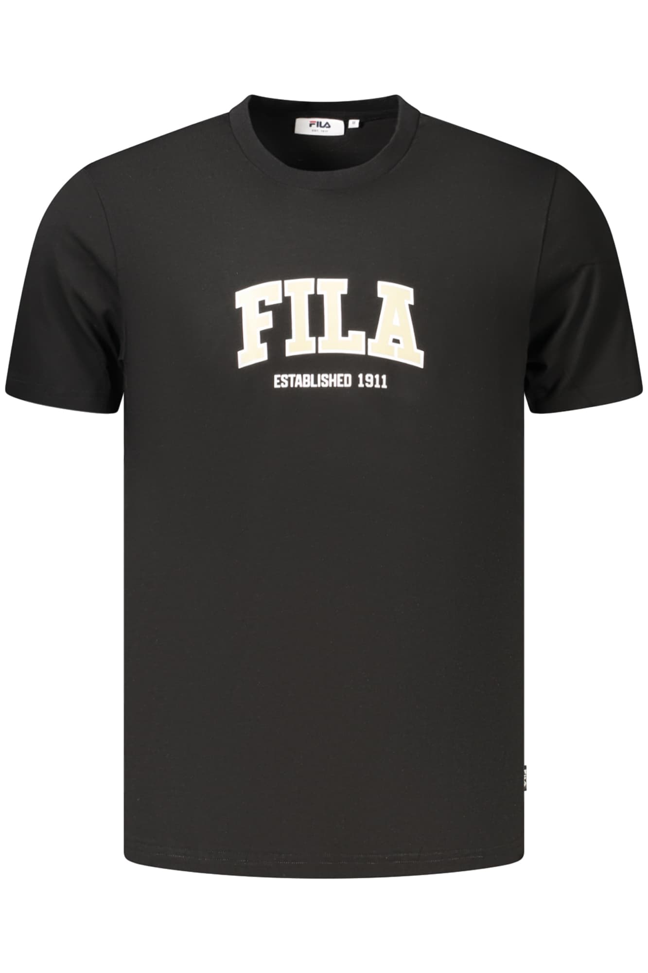 FILA T-SHIRT MANICHE CORTE UOMO NERO - Immagine principale