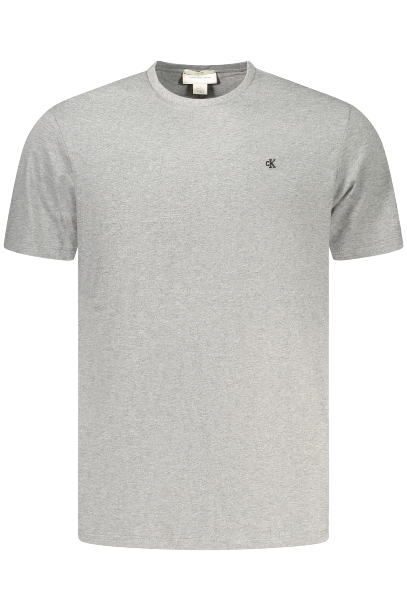 CALVIN KLEIN T-SHIRT MANICHE CORTE UOMO GRIGIO - Immagine principale