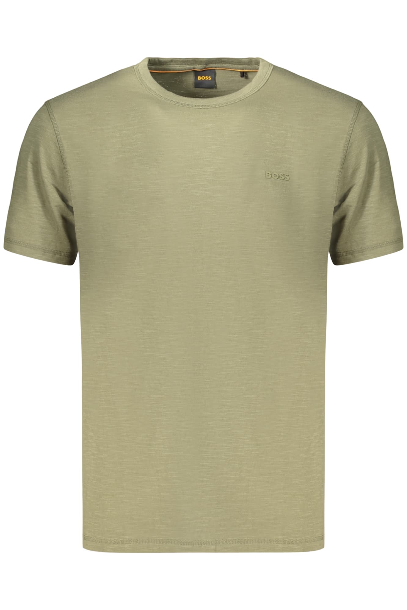 BOSS T-SHIRT MANICHE CORTE UOMO VERDE - Immagine 1