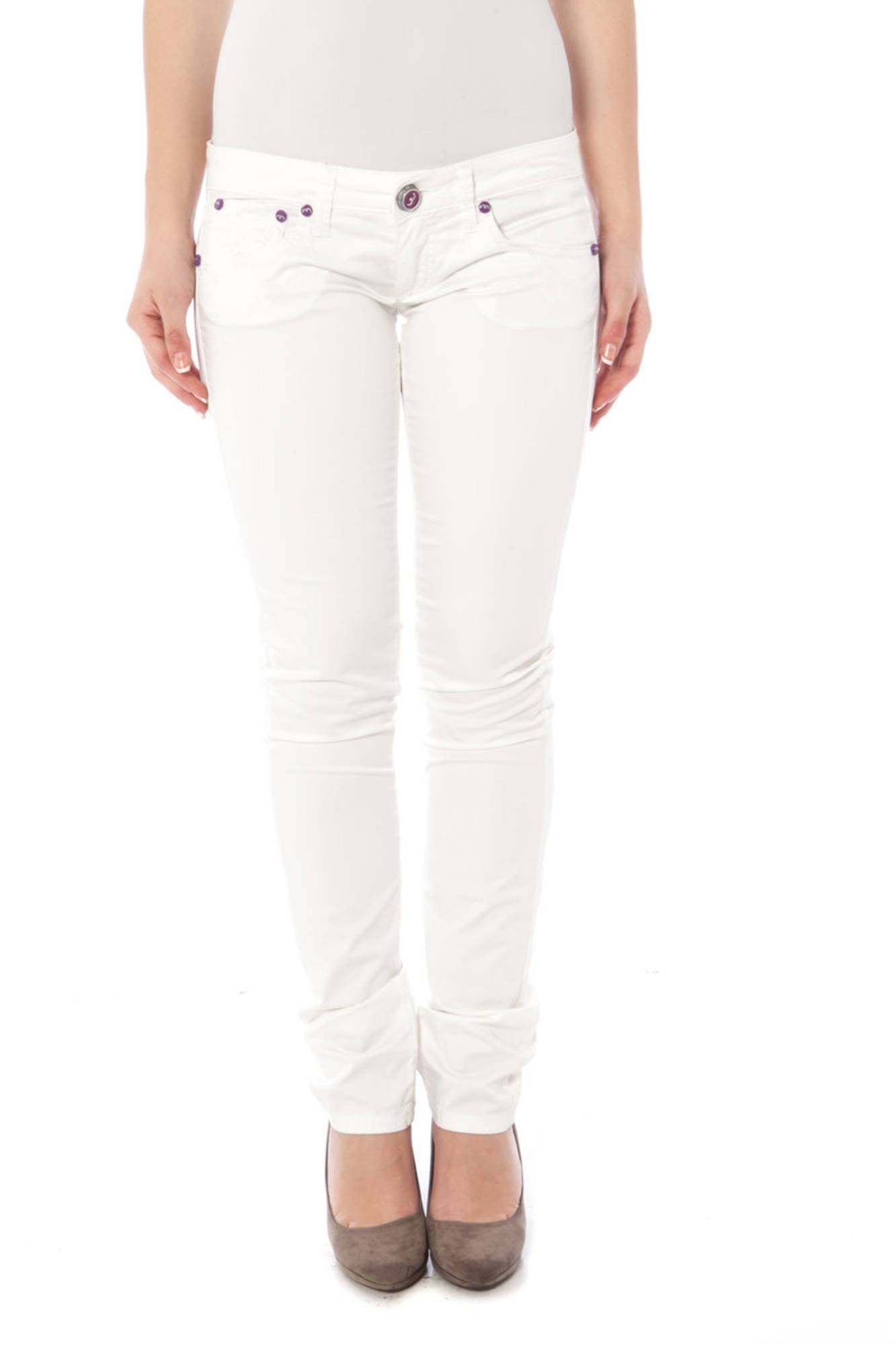 CLINK PANTALONE DONNA BIANCO - Immagine principale