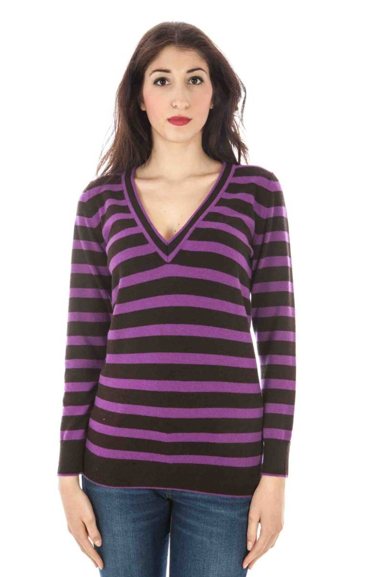 FRED PERRY MAGLIA DONNA VIOLA - Immagine principale