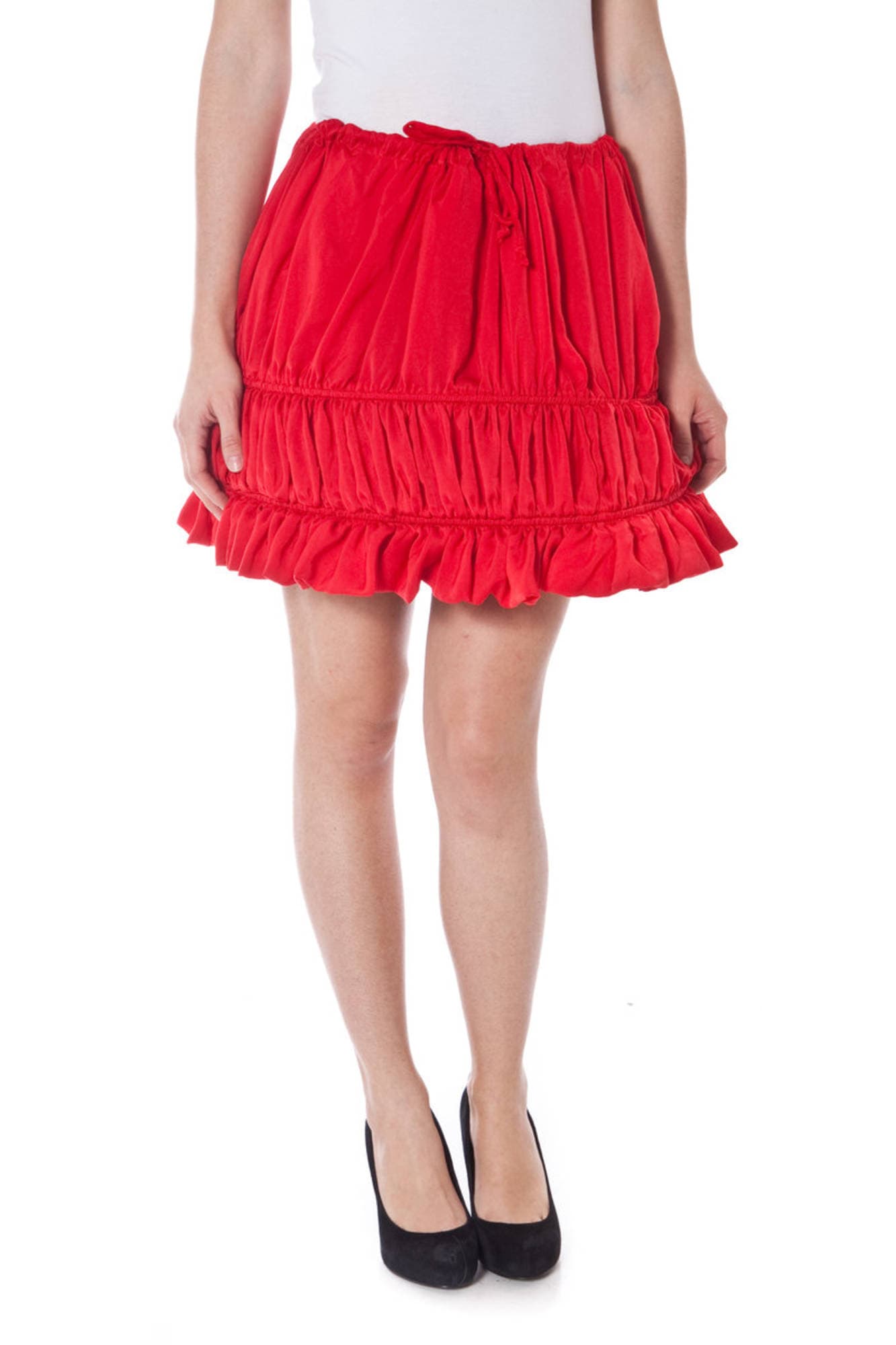 DENNY ROSE GONNA CORTA DONNA ROSSO - Immagine principale