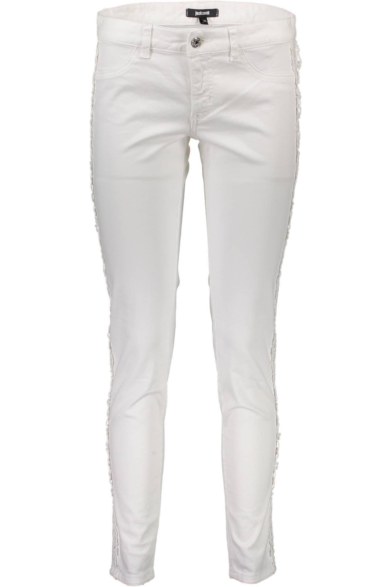 JUST CAVALLI PANTALONE DONNA BIANCO - Immagine principale