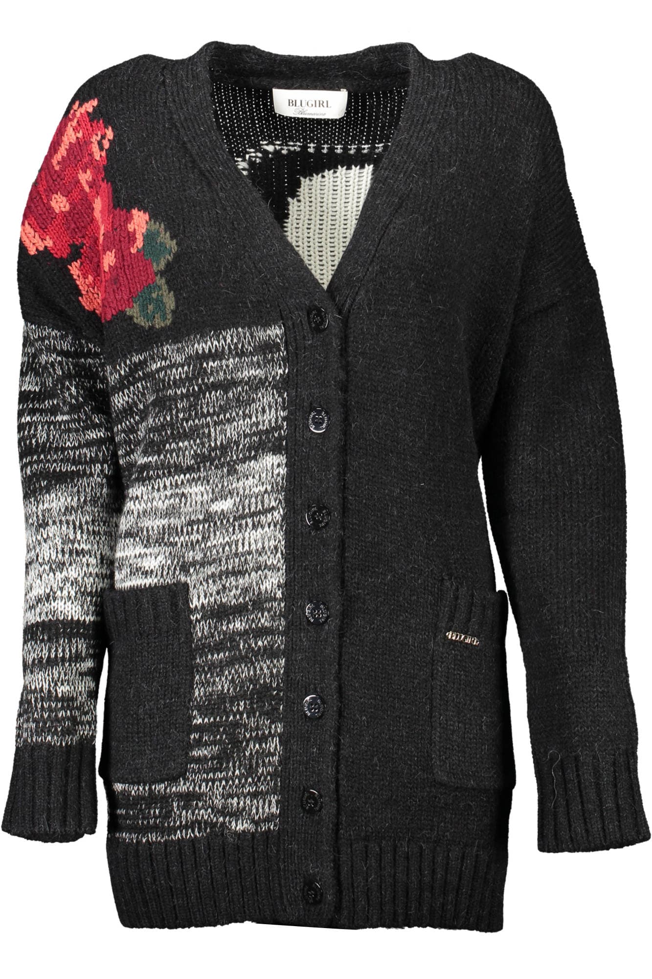 BLUGIRL CARDIGAN DONNA NERO - Immagine principale