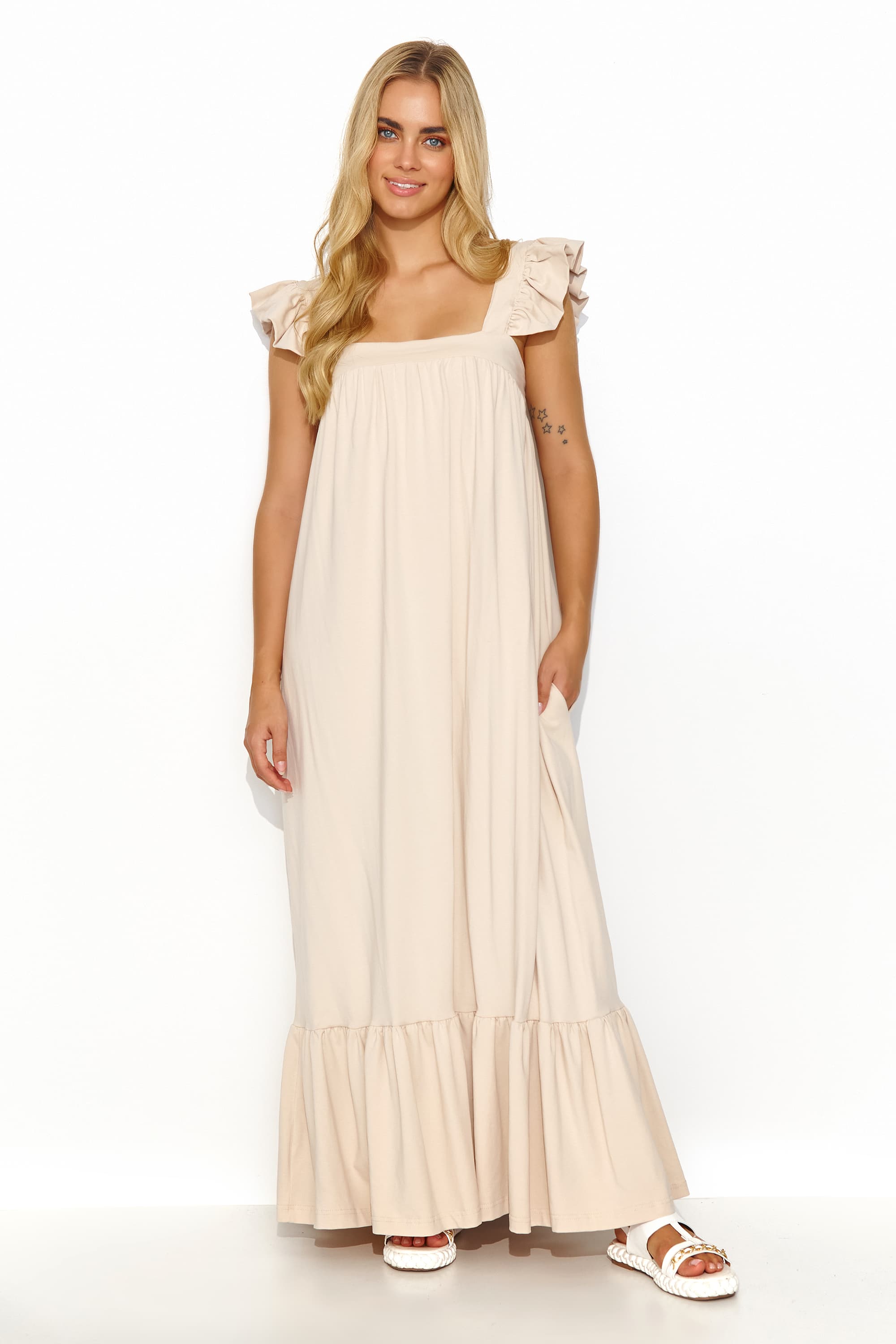 Vestito da giorno model 194343 Makadamia