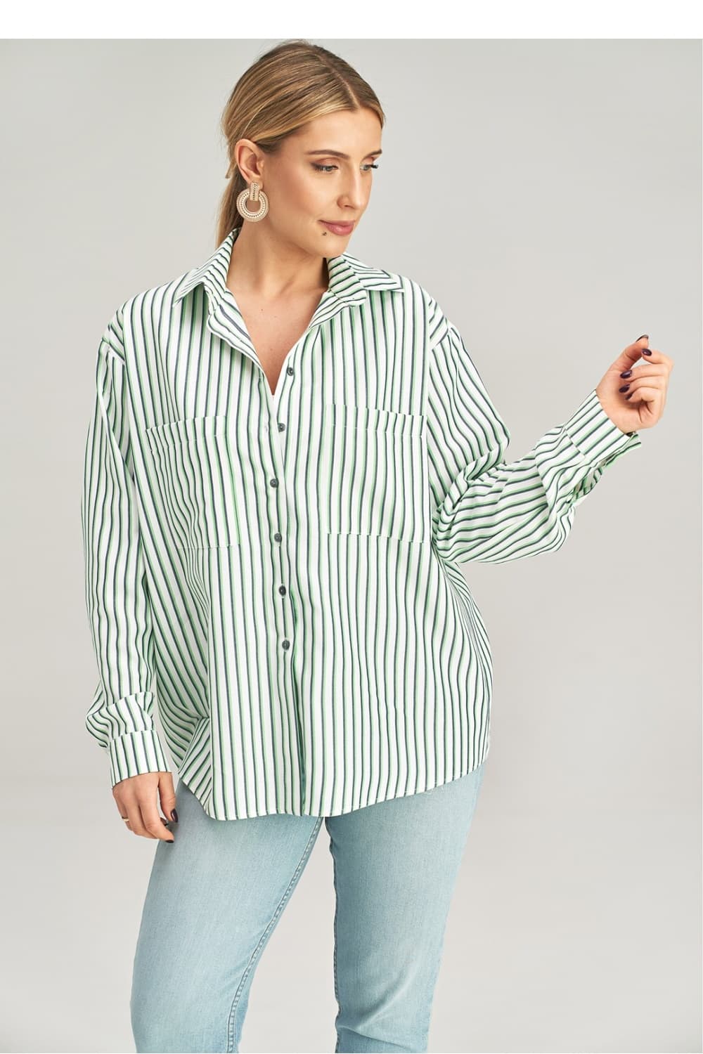 Camicia a manica lunga model 198490 Figl