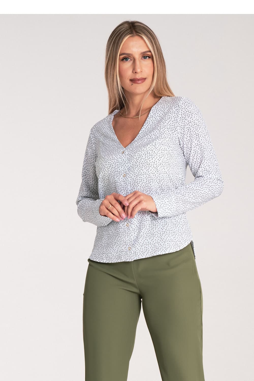 Camicia a manica lunga model 201463 Figl