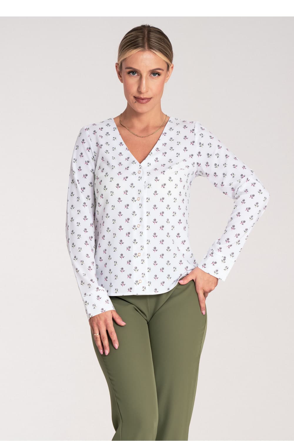 Camicia a manica lunga model 201464 Figl