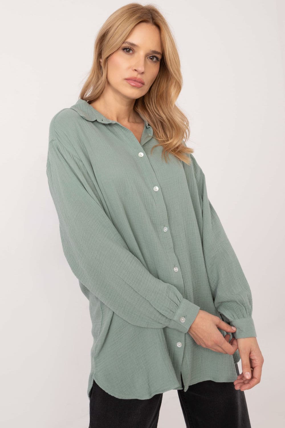 Camicia a manica lunga model 202949 Sublevel