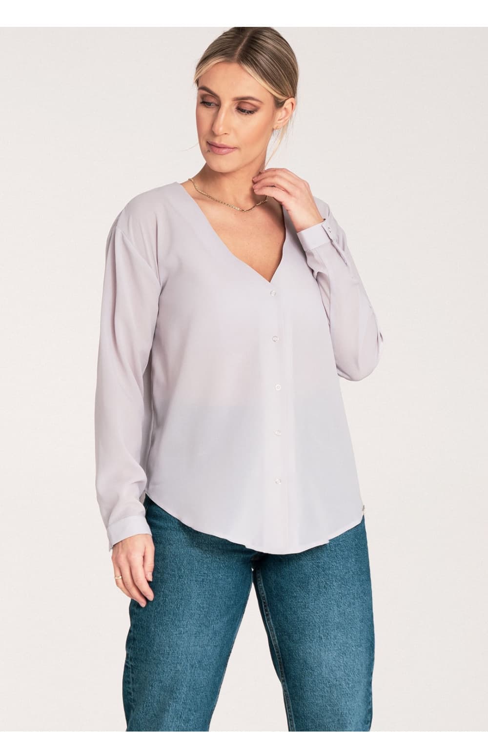 Camicia a manica lunga model 204325 Figl