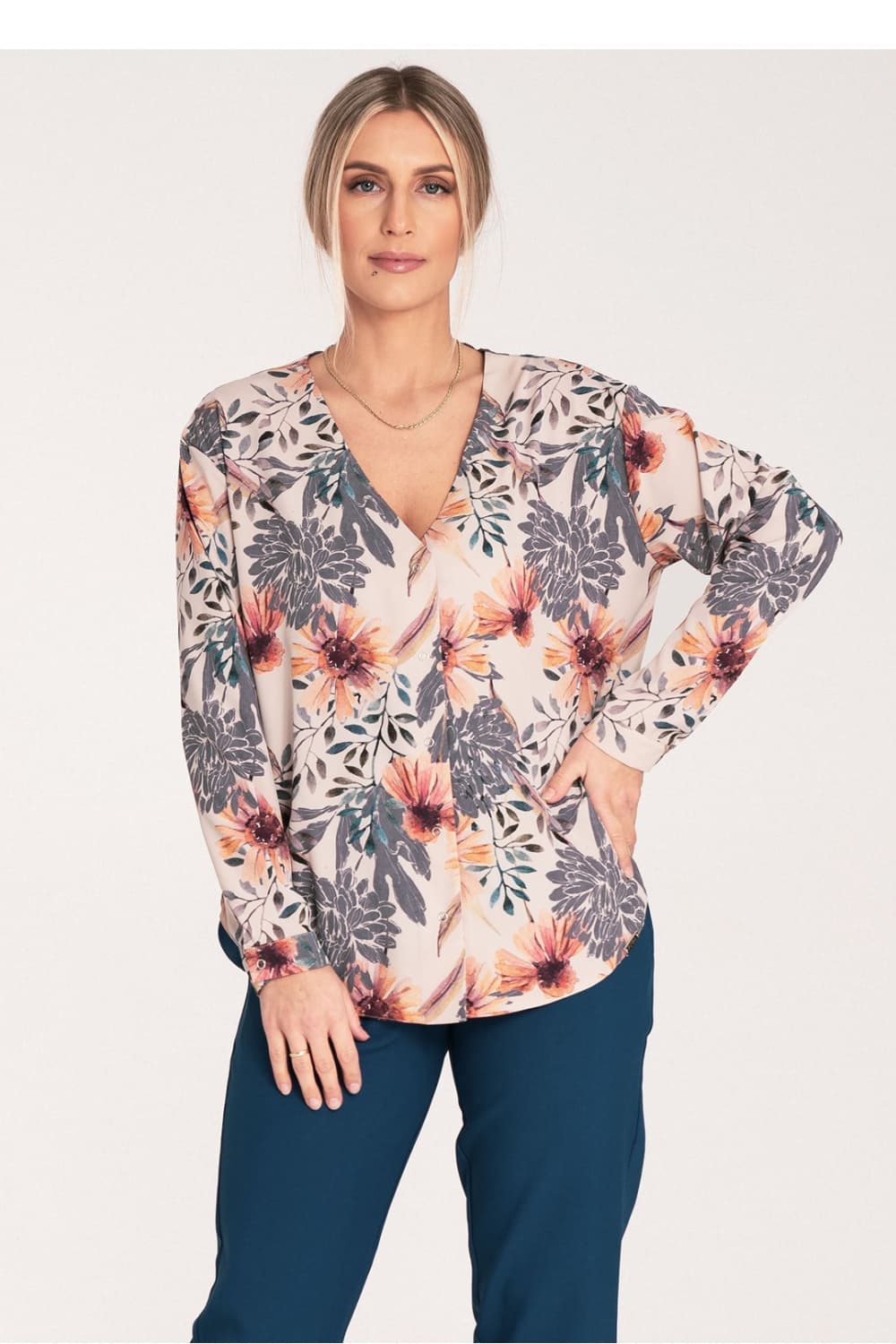 Camicia a manica lunga model 204329 Figl