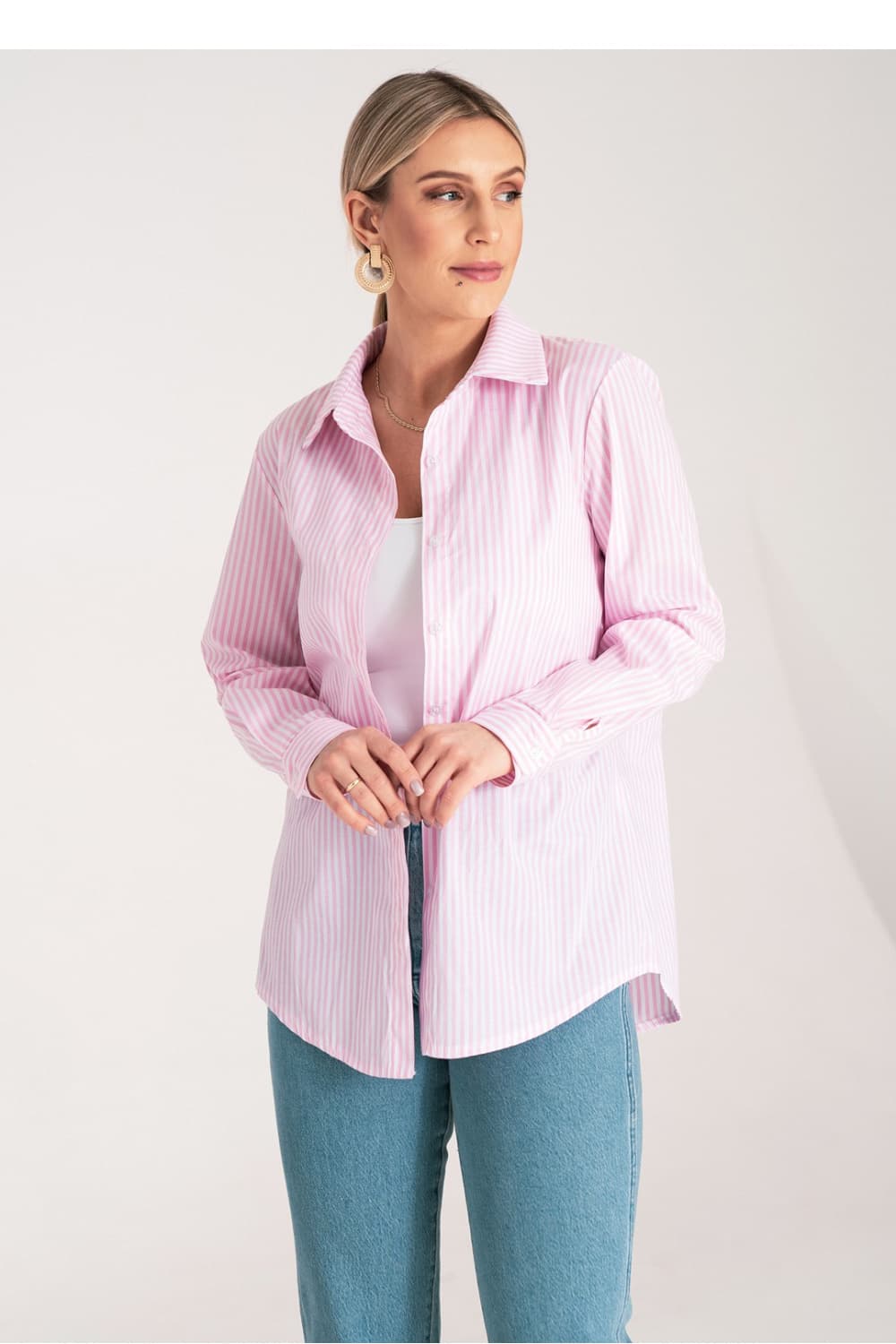Camicia a manica lunga model 214918 Figl