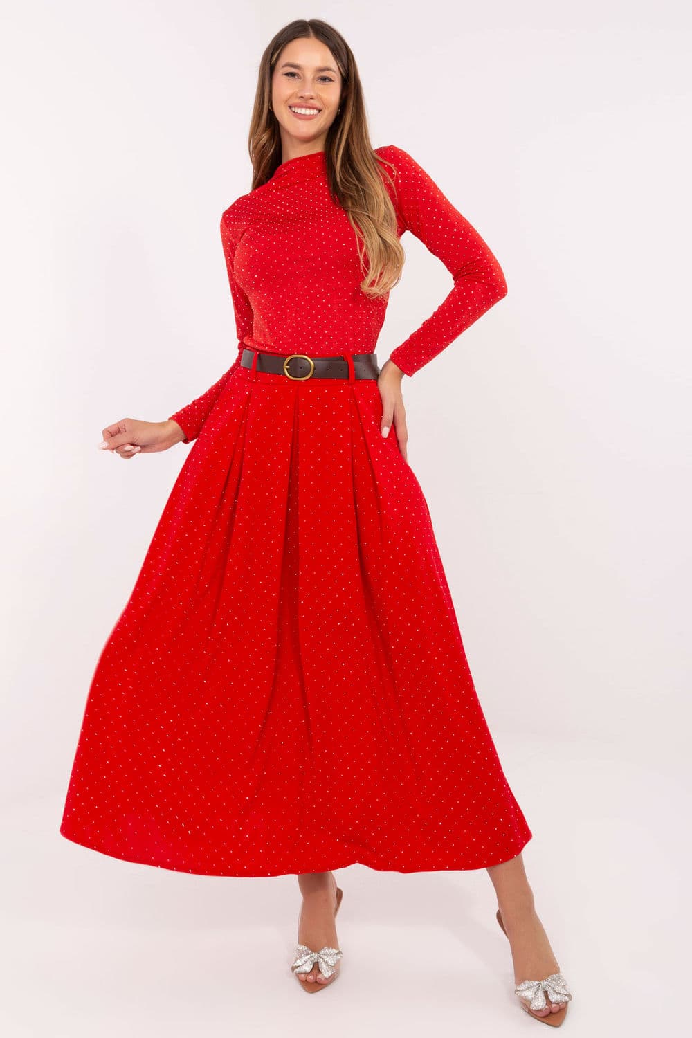 Gonna lunga model 219220 Italy Moda