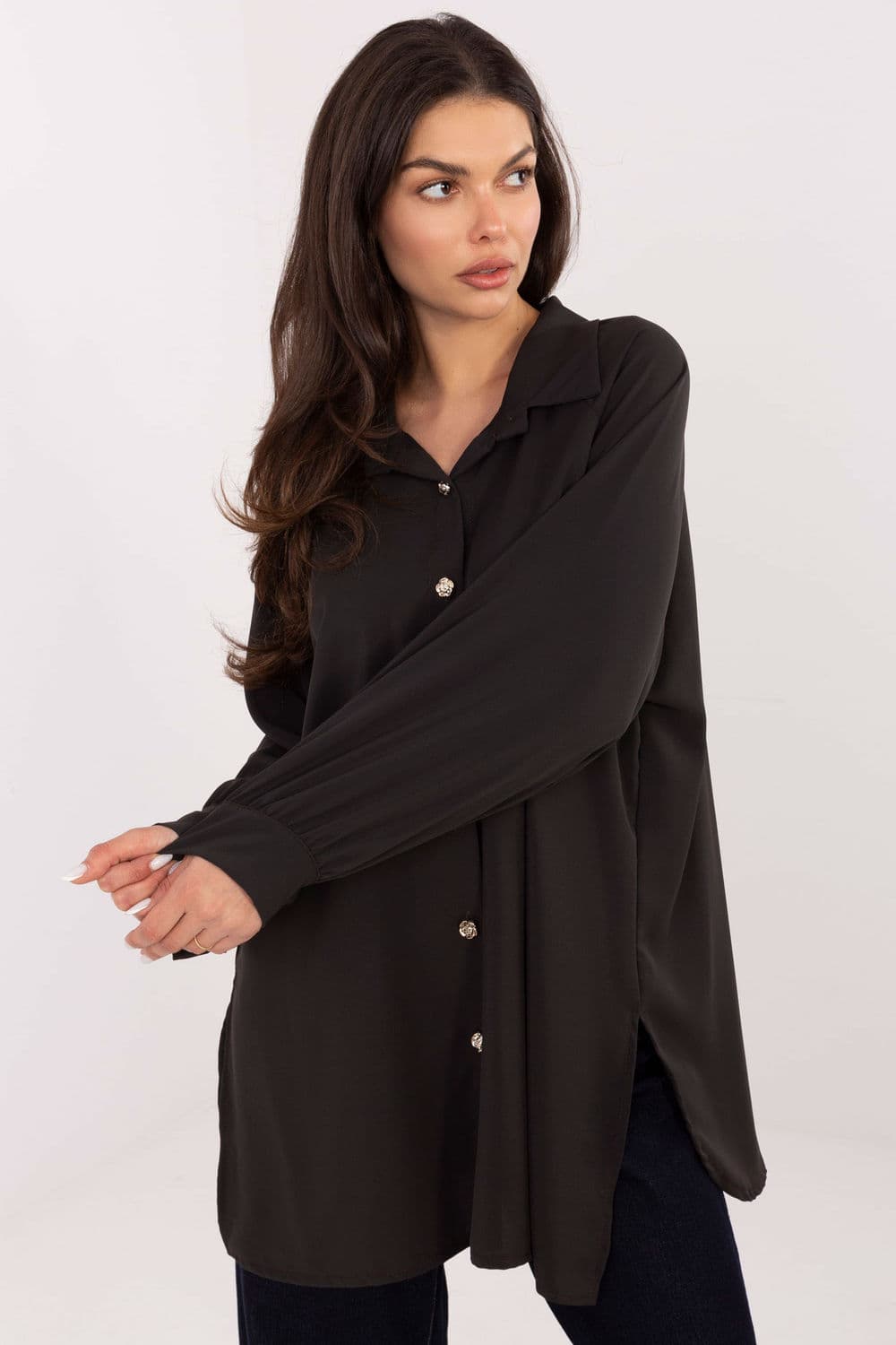 Camicia a manica lunga model 221394 Factory Price