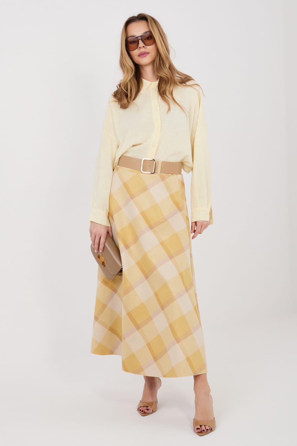 Gonna lunga model 225490 Italy Moda