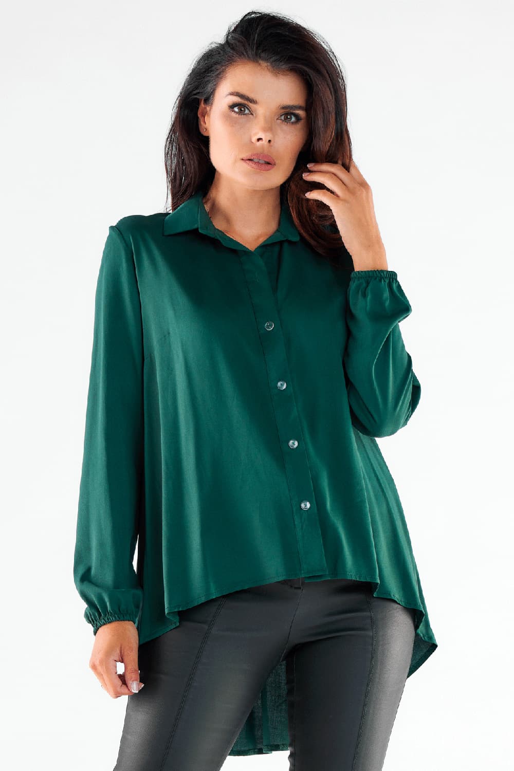 Camicia a manica lunga model 173914 awama