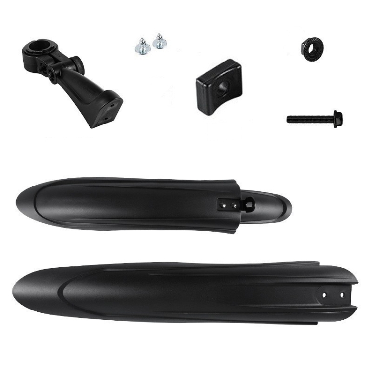 08CY0007 Bike Fenders Set Widen Lengthen Bicycle MTB Front Rear Quick Release Mudguard