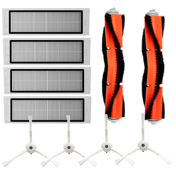 10 In 1 Robot Sweeping Brush + Side Brush + Filter for Xiaomi / Roborock