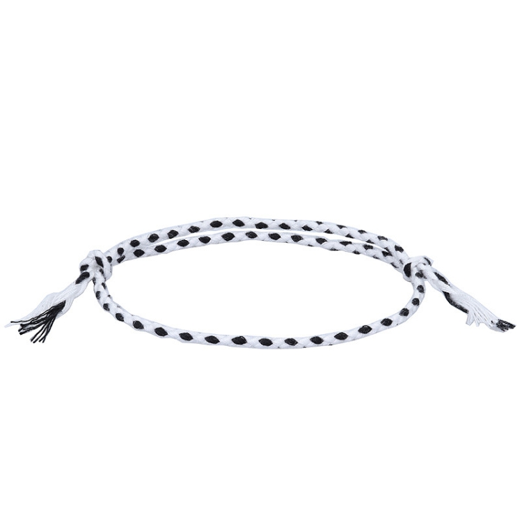 10pcs /Pack 1010-89 Four-strand Colorful Braided Rope Adjustable Bracelet(1)