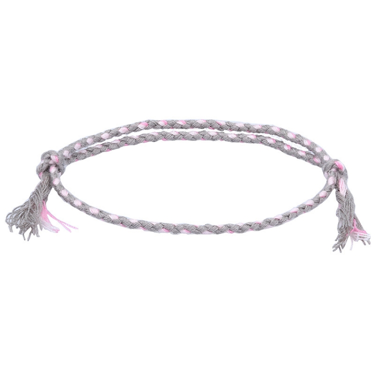 10pcs /Pack 1010-89 Four-strand Colorful Braided Rope Adjustable Bracelet(20)