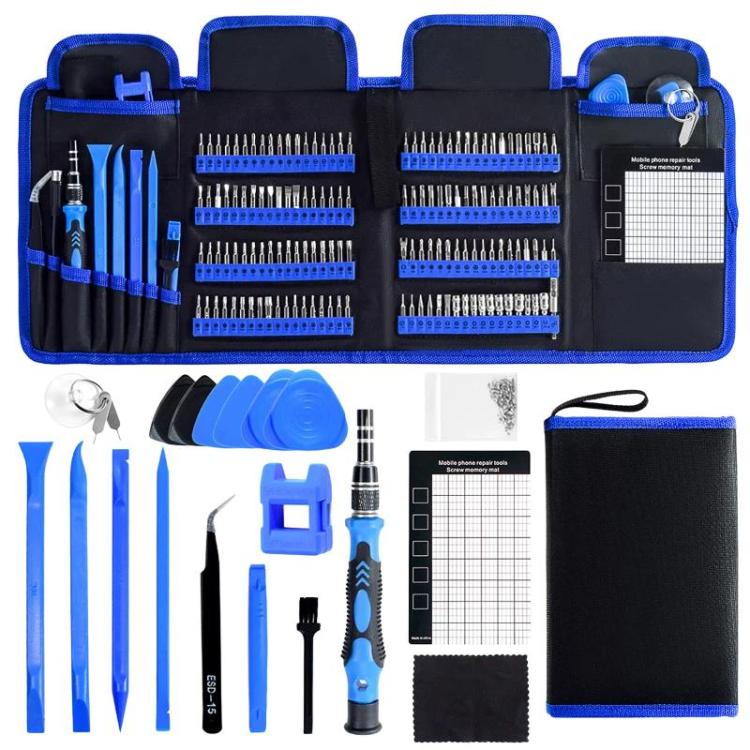168 in 1 Mobile Phone Disassembly & Repair Kit CRV Vanadium Steel Screwdriver Set