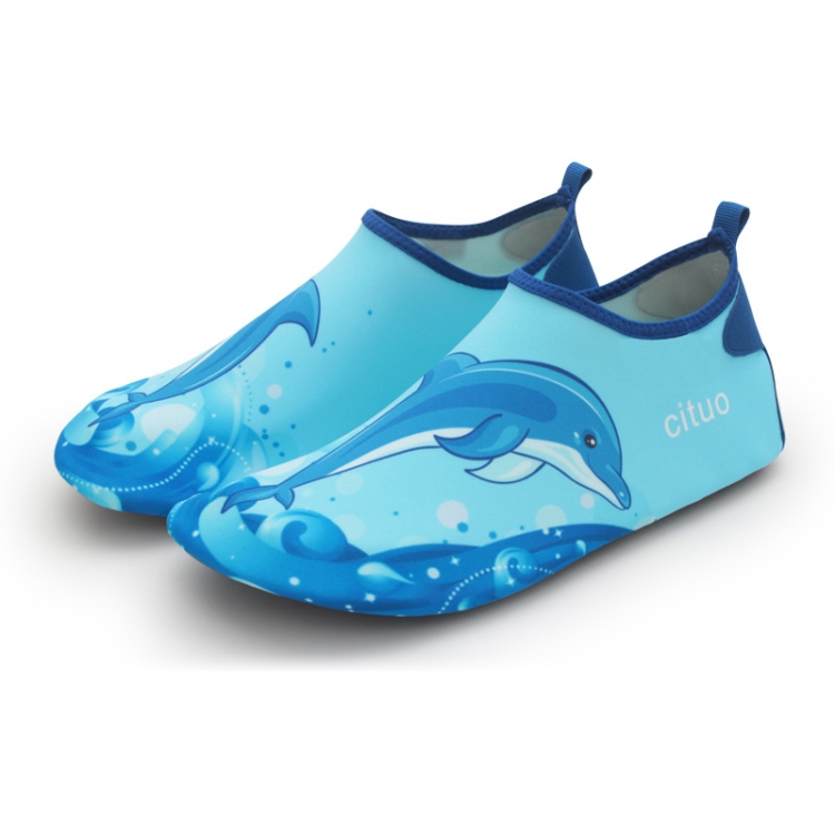 1802 Children Beach Mesh Breathable Shoes, Size: 28-29(Dolphin Blue)
