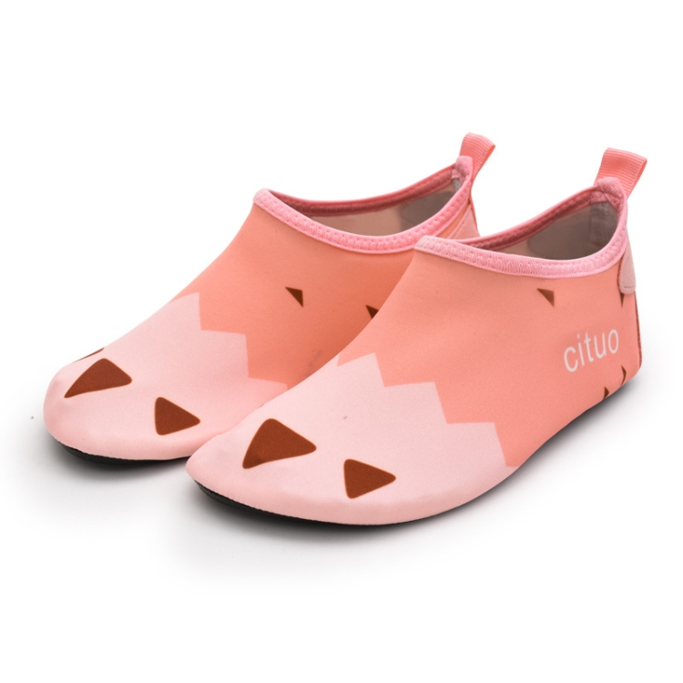 1802 Children Beach Mesh Breathable Shoes, Size: 32-33(Bear Claw Pink)