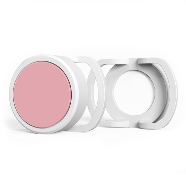 2 PCS  Anti-Lost Tracker Silicone Case for AirTag 2nd Gen / AirTag 1st Gen, Size:  30mm(White+Pink)