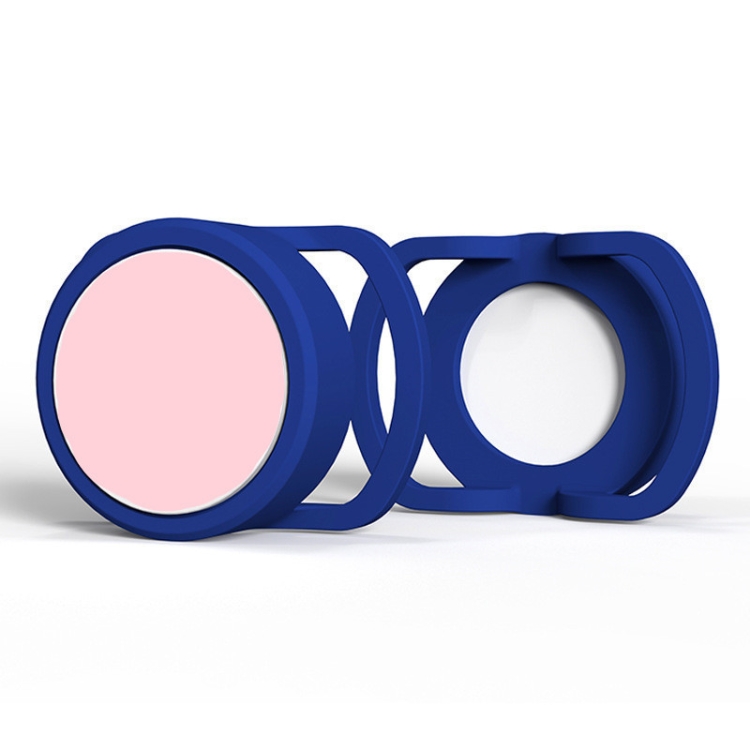 2 PCS  Anti-Lost Tracker Silicone Case for AirTag 2nd Gen / AirTag 1st Gen, Size:  35mm(Blue+Pink)