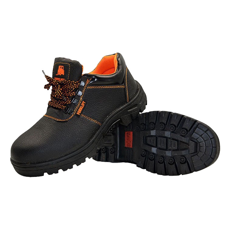 215 Microfiber Leather Anti-puncture Wear-resistant Work Shoes Smash-proof Oil-resistant Safety Shoes, Spec: Low-top (40)