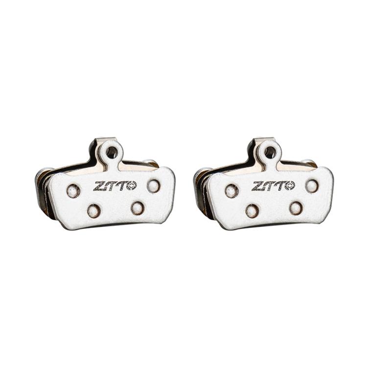 2pairs ZTTO Bicycle Metal Sintered Cable Mountain Road Bike Electrical Scooter Disc Brake Linings, Style: 02F