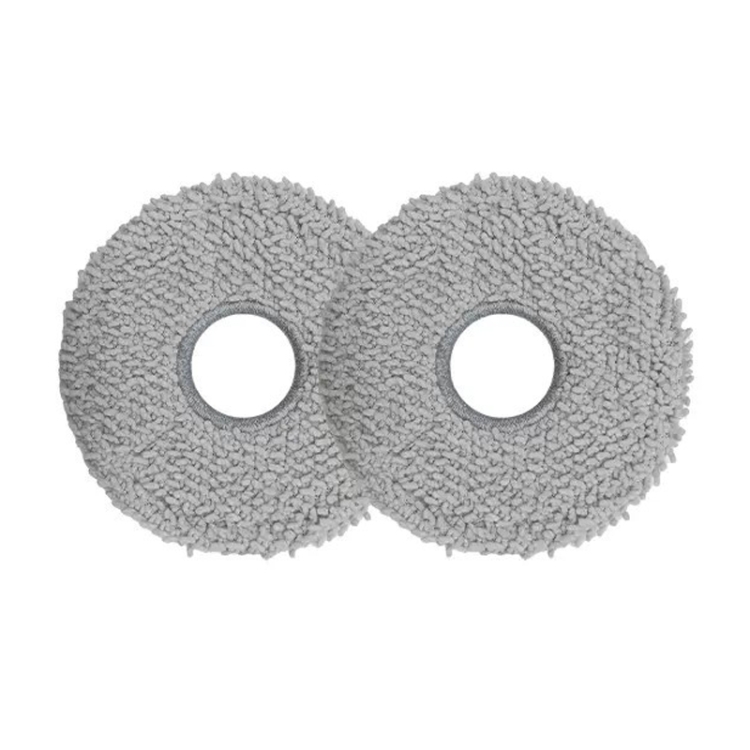 2pcs Rag For Dreame X30 / X30 Pro Robot Vacuum Cleaner Replacement Parts
