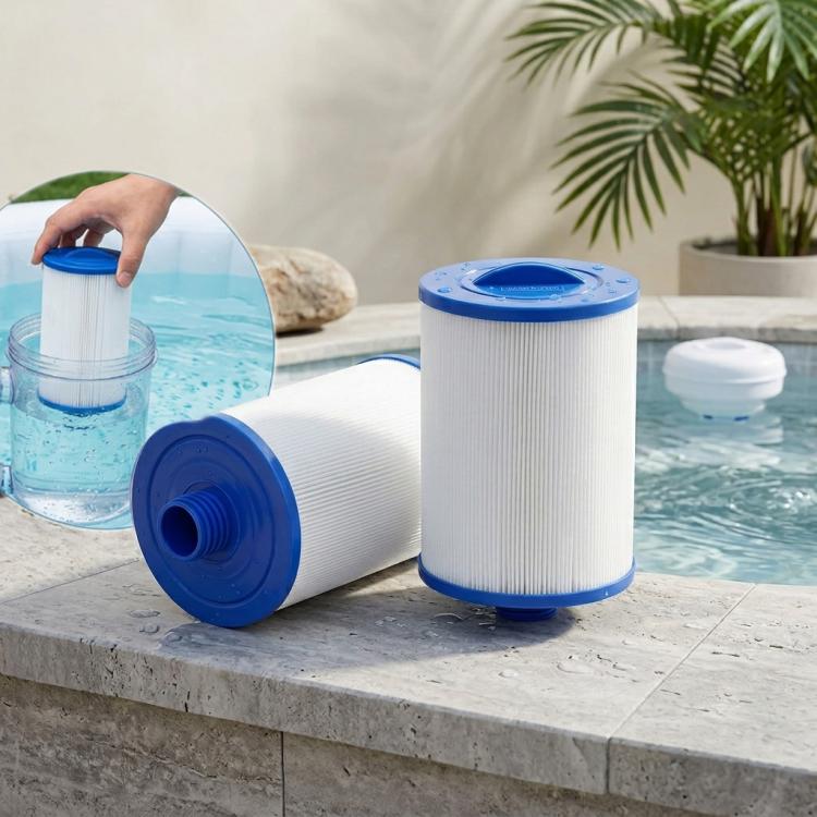 2pcs SPA Bathtub Swimming Pool Surf Massage Filter Replacement Cartridge PWW50 / 6CH-940