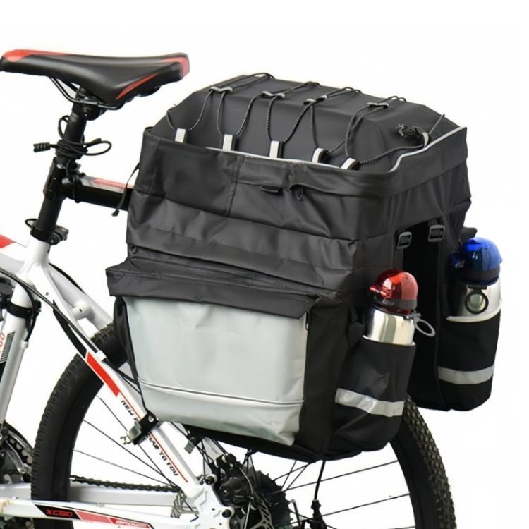 3 in 1 Mountain Bike Pannier With Large Capacity For Rear Racks(39x38x43CM)