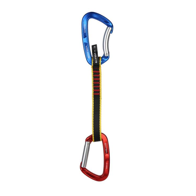 32cm XINDA XD-CP05/06 Outdoor Mountaineering Climbing Straight Door Curved Door Fast Hanging Safety Buckle Flat Belt