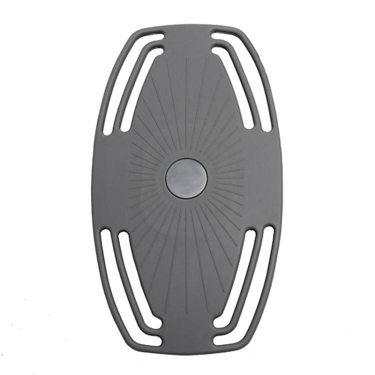 360-Degree Rotating Large Silicone Bike Phone Mount E-Bike Navigation Mount(Gray)