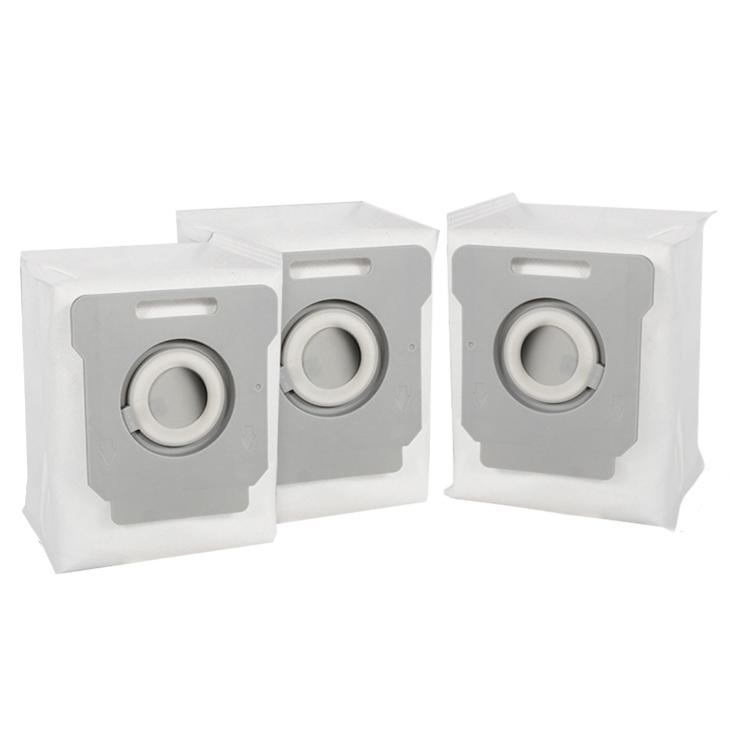3pcs /Pack Dust Bag For IRobot I7 / E6 / E5 / S9 Series Vacuum Cleaner Replacement(White)
