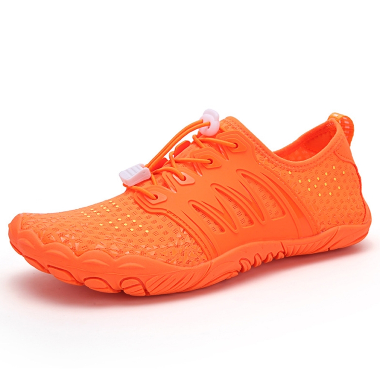 528 Lovers Style Outdoor Leisure River Hiking Shoes, Size:45(Orange)