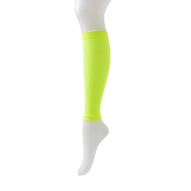 5pairs /Pack 168 Needle Nylon Compression Football Socks Calf Support, Size: Free Size(Bright Yellow)