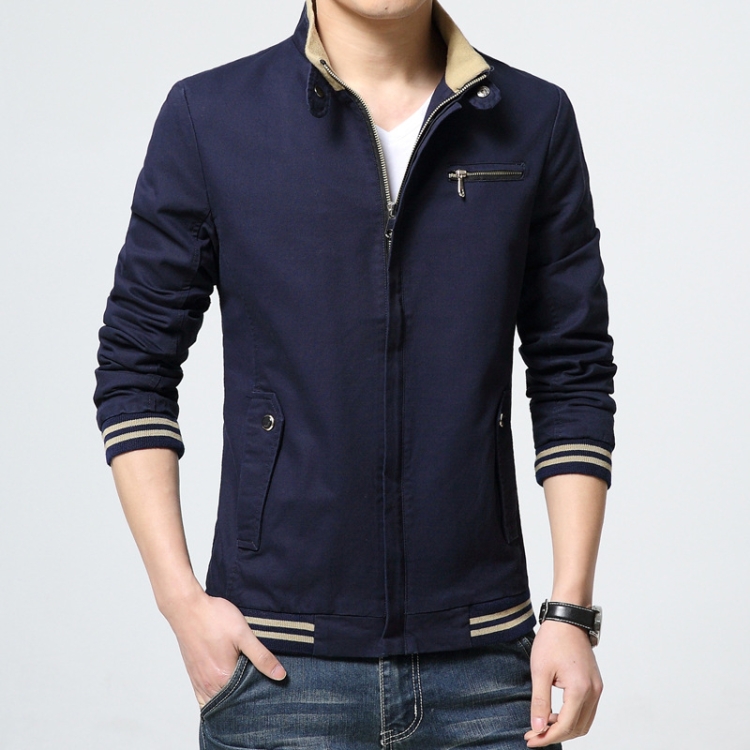 8803 Men Jacket Casual Coat, Size: XXXXL(Blue)