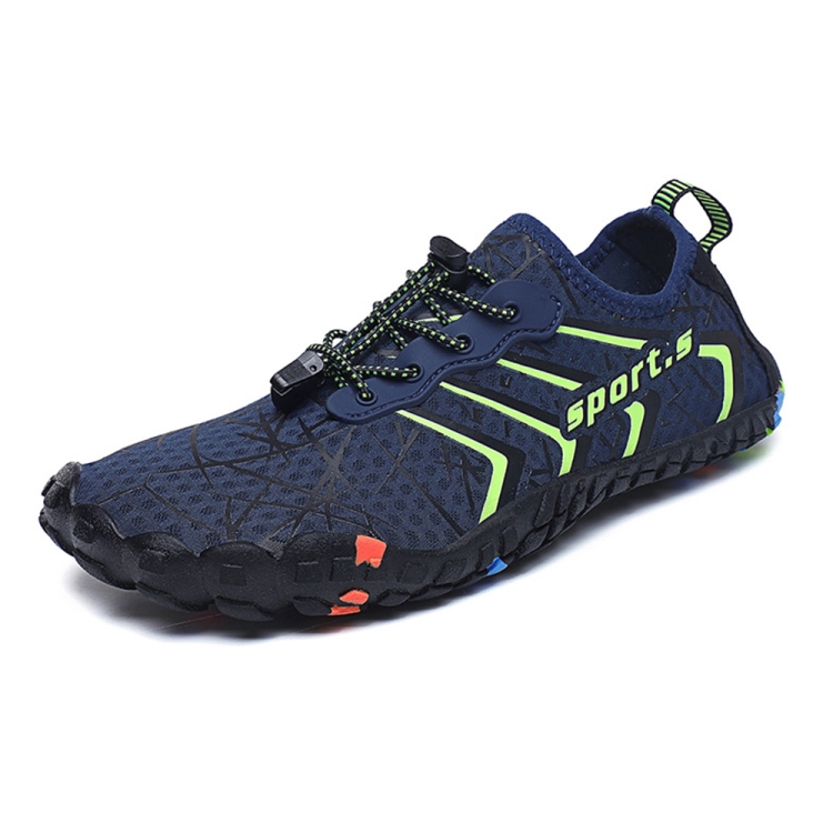 999 Lovers Style Soft Sole Outdoor Beach River Hiking Shoes, Size:41(Dark Blue)