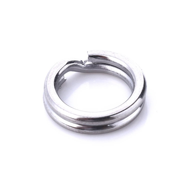 9mm HENGJIA SS010 50pcs /Pack Stainless Steel Flat Ring Fishing Space Fittings